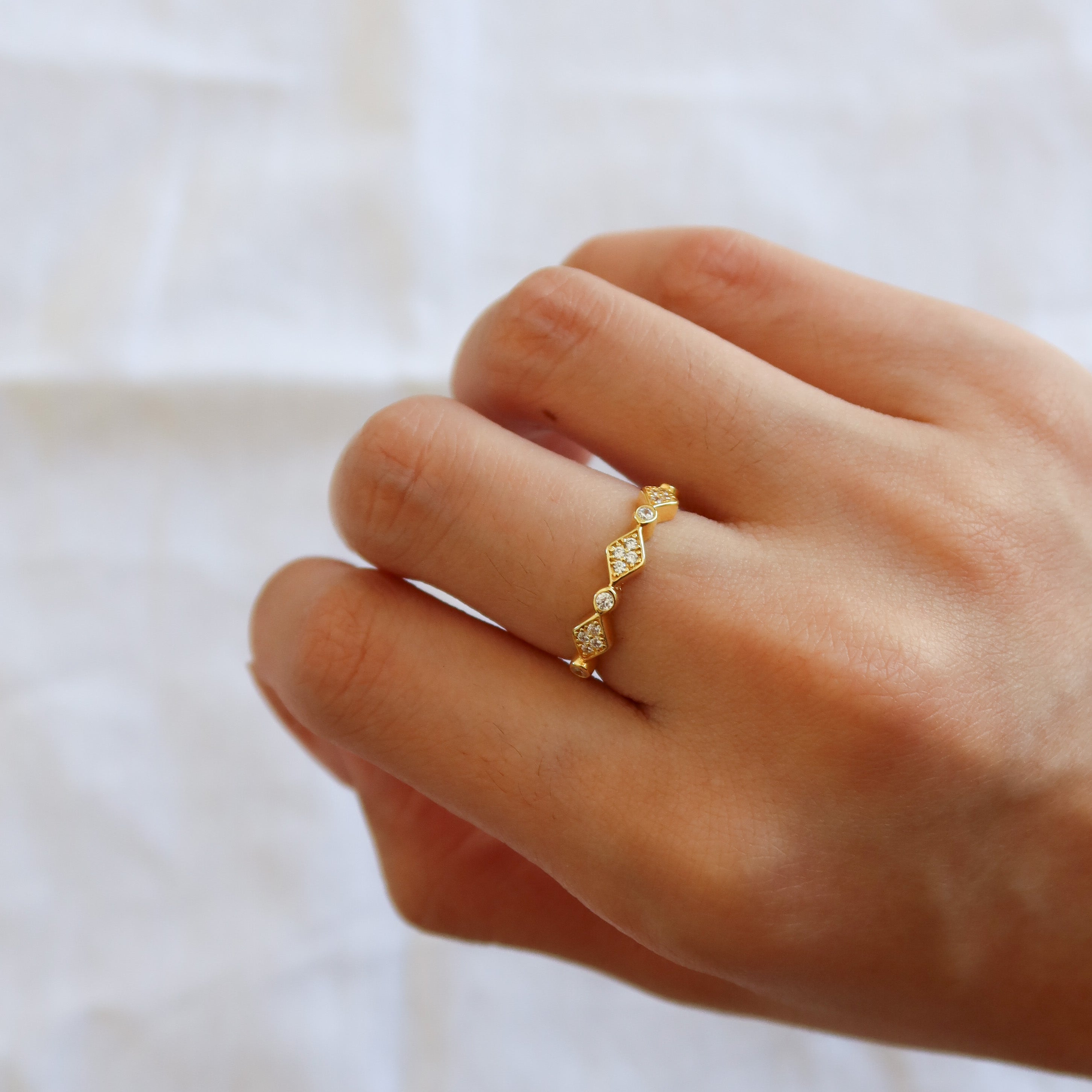 Olivia Ring - Gold Vermeil