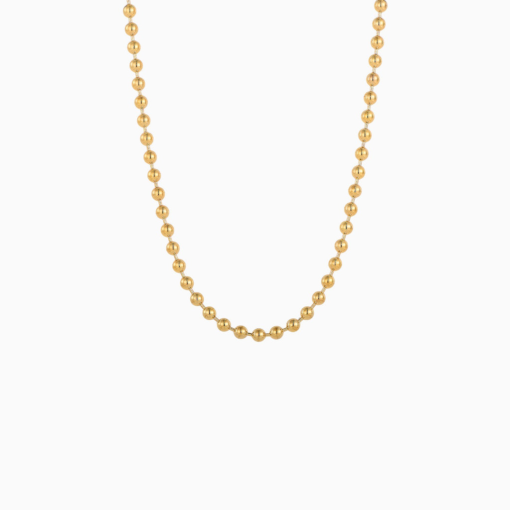 Bubble Chain -Gold Vermeil
