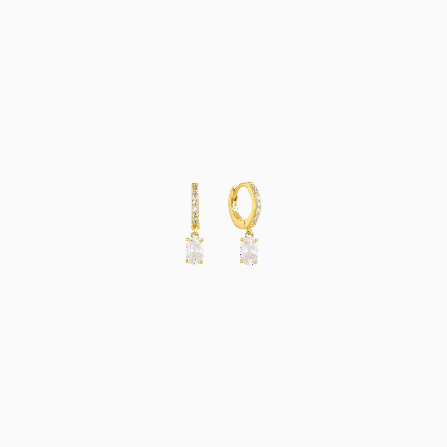 Sarah Hoops - Gold Vermeil