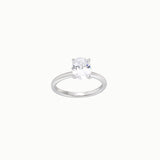 Cindy Pinky Ring - Silver