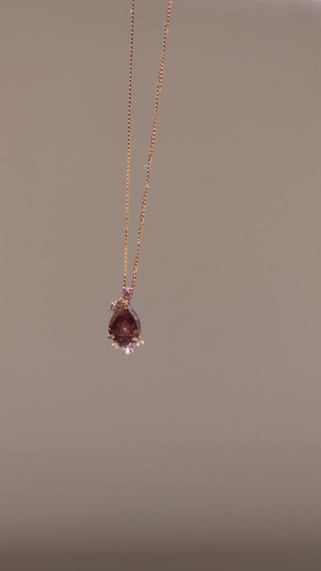 Nora Necklace- 18k Rose Gold